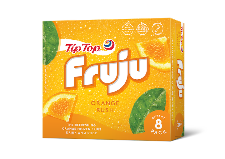 Fruju Orange 8's - 6 Packs