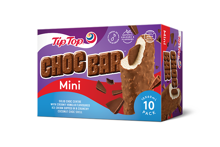 Choc Bar Mini 10's - 8 Packs