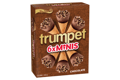 Trumpet Mini Chocolate 6's - 6 Packs