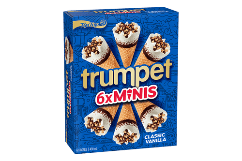Trumpet Mini Vanilla 6's - 6 Packs